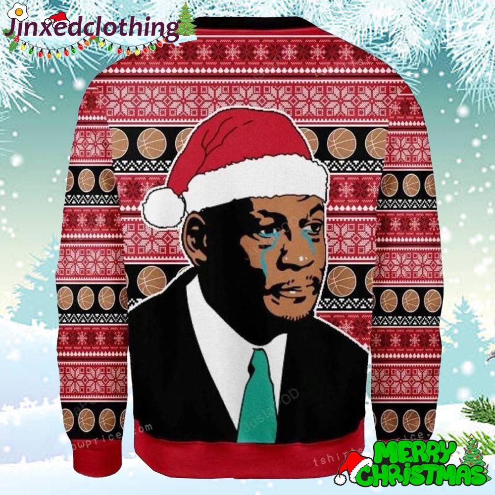 Merry Christmas Gearhomies The Crying Mj Ugly Sweater For Unisex 